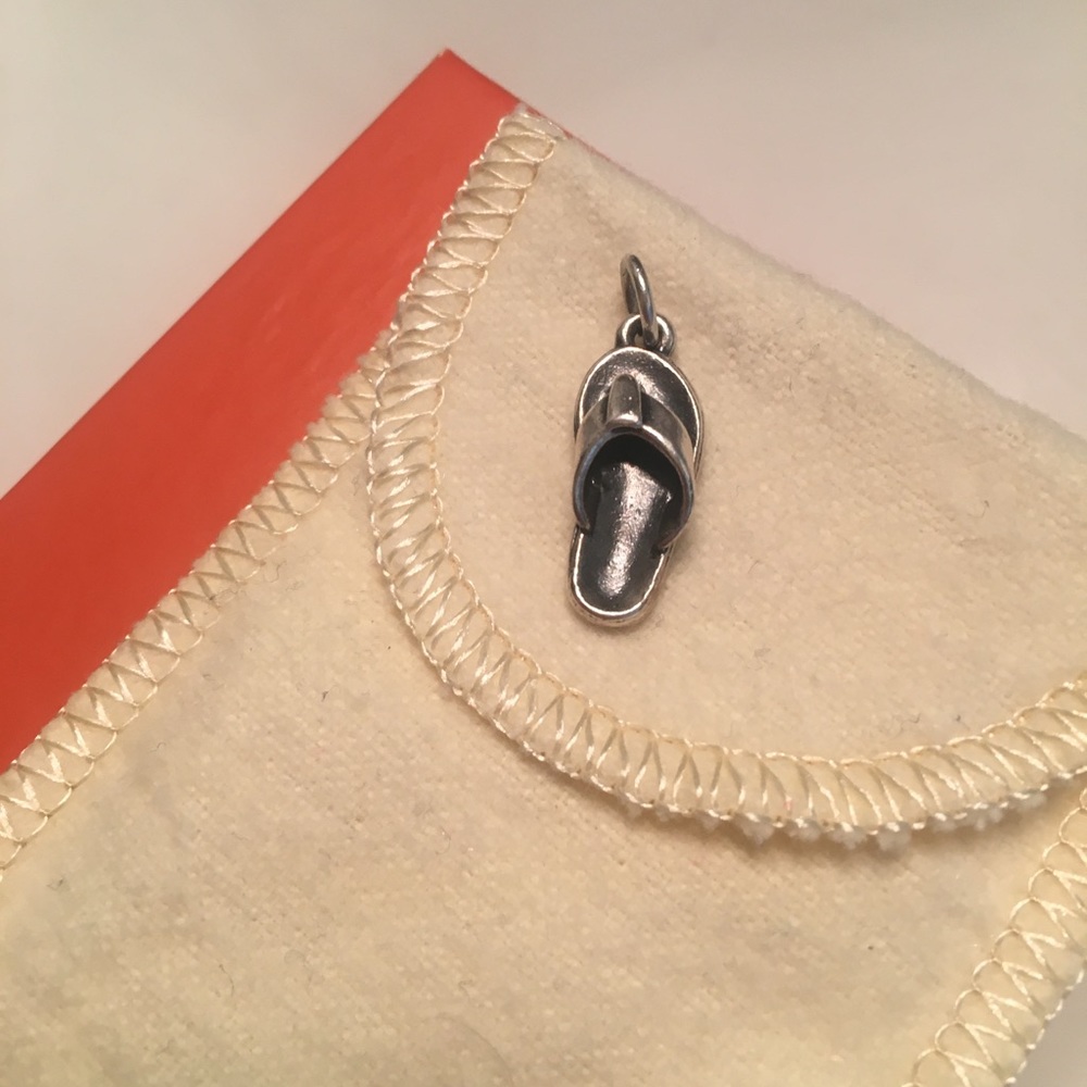 james avery - flip flop charm